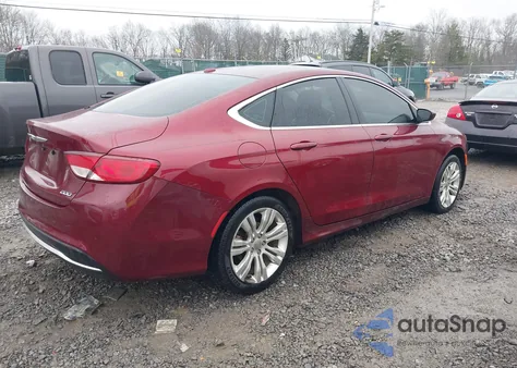 2015 Chrysler 200 Limited из США, поврежденный, VIN 1C3CCCAB0FN529910